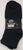 Abril II -- Men's Cotton Golf Socks -- 3Pr. Pk -- Black