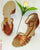 3.38" Alta -- Flare Heel Latin Sandal