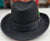 Caius -- Men's Wool Godfather Hat -- Black