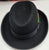 Caius -- Men's Wool Godfather Hat -- Black