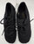 Carousel -- Children's Canvas Split Sole Jazz Shoe, Suede Sole -- Black