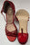 3.25" Eartha -- Women's Tango Shoe -- Red Glitter