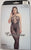 Ella II -- Women's Halter Fishnet Body Stocking -- Black