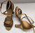 2.5" Jessica II -- Women's Latin Ballroom Sandal -- Tan Satin