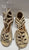 Legato -- Women's Ballroom Flat Shoe -- Gold