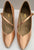 2.5" Monica -- Women's Flare Heel Standard Ballroom Shoe -- Tan Satin