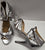 4" Moonstone -- Women's Latin Sandal -- Silver