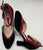 2.5"  Pavaditas -- Women's Tango Shoe -- Black/Red Suede