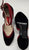 2.5"  Pavaditas -- Women's Tango Shoe -- Black/Red Suede