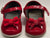 Rhian -- Infant's Mary Jane Strap Shoe -- Red Patent