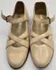 Richardene -- Girl's Mary Jane Dress Shoe -- Off White Patent