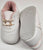 Rickia -- Infant's Sneaker with Soft Sole -- White/Pink