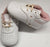 Rickia -- Infant's Sneaker with Soft Sole -- White/Pink