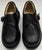 Sebastian Jr. II -- Boy's Casual Buckle Slip-On Shoe -- Black