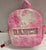 Viviana -- Faux Fur Back Pack -- Pink