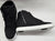 Wedge -- Unisex High Top Dance Sneaker -- Black/White