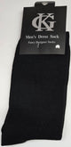 Zuko -- Men's Cotton Dress Sock -- Black