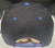 Archie -- Snapback Boston Baseball Cap -- Black/Royal Blue