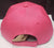 Cliff --  Acrylic Baseball Cap -- Hot Pink