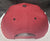 David -- Snapback Boston Baseball Cap -- Burgundy/Black