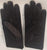 Musau II -- Women's Wrist Length Gloves -- Black Satin