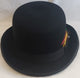 Rodolfo -- Men's Wool Derby Fedora -- Black