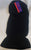 Wilder II -- Unisex 3 Hole Knit Ski Mask-- Black